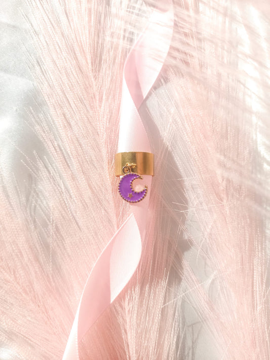 Bague à breloques violette ~plusieurs variantes~