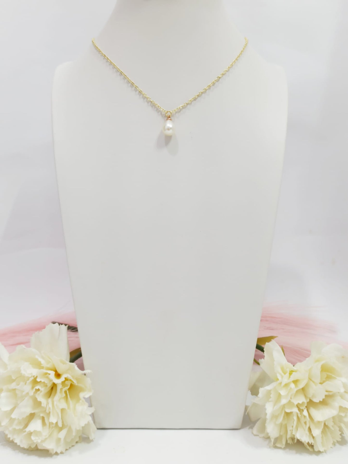 Collier de dos double