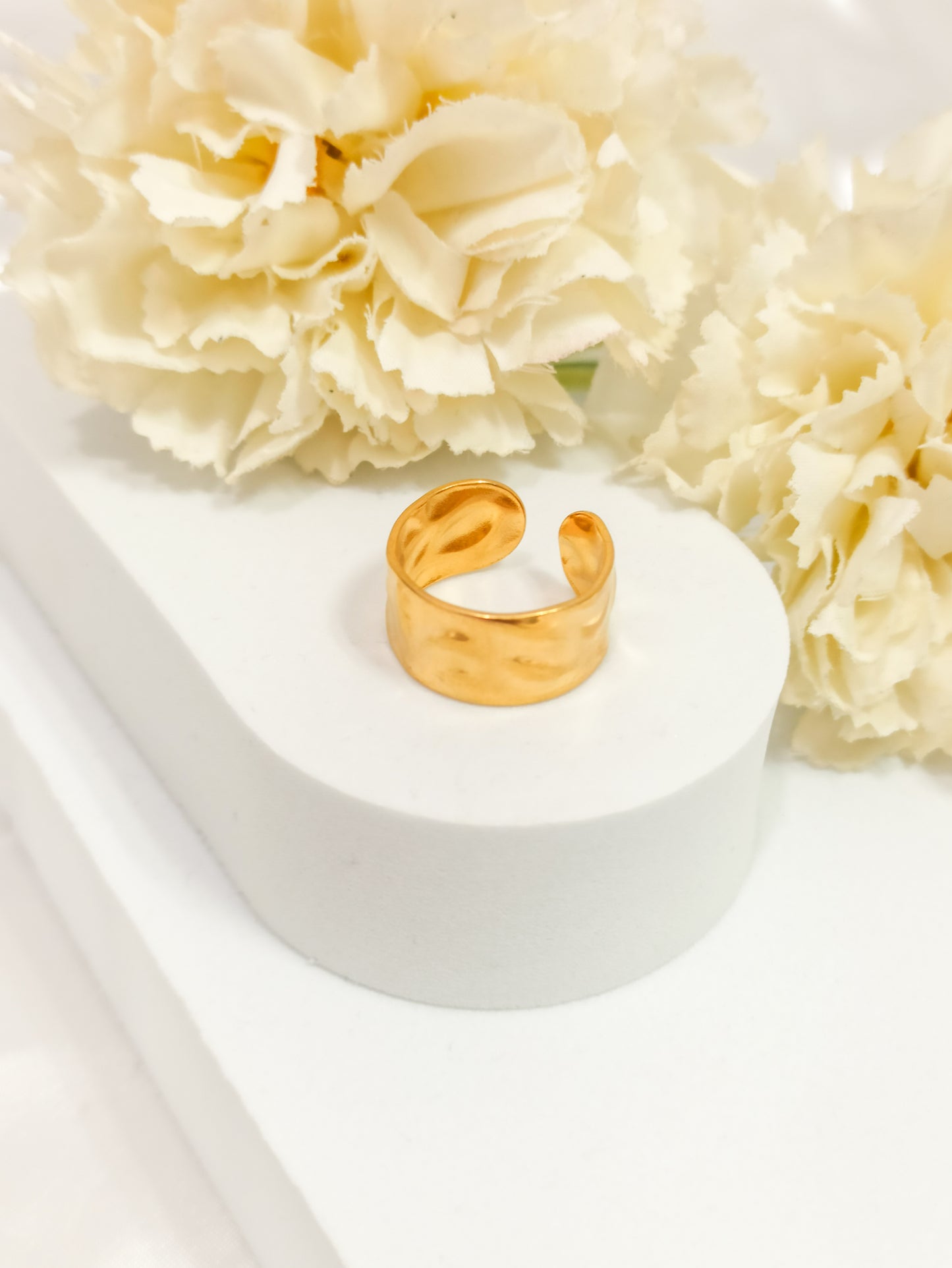 Bague baroque ~acier inoxydable~