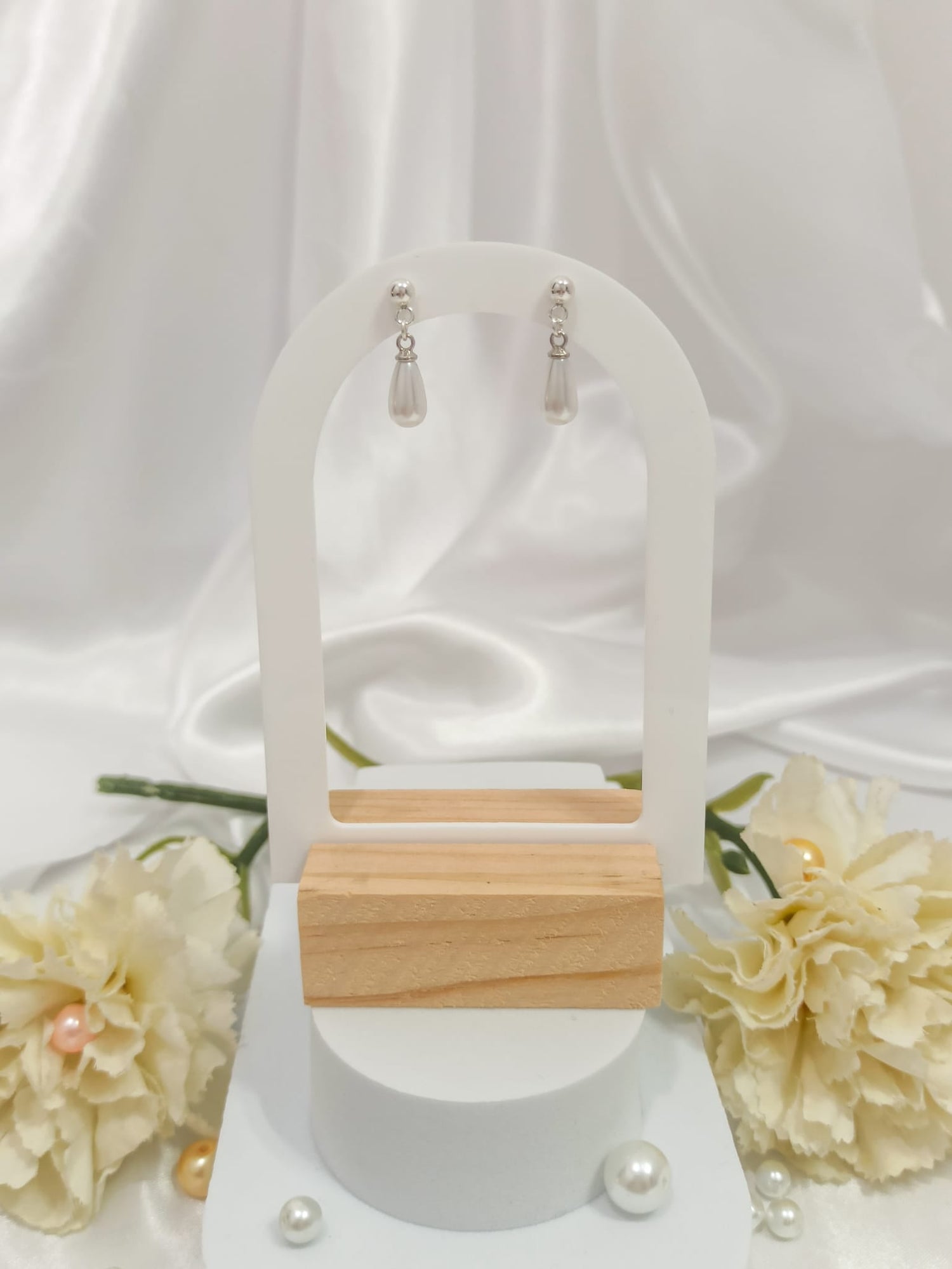 Boucles d'oreilles mariages