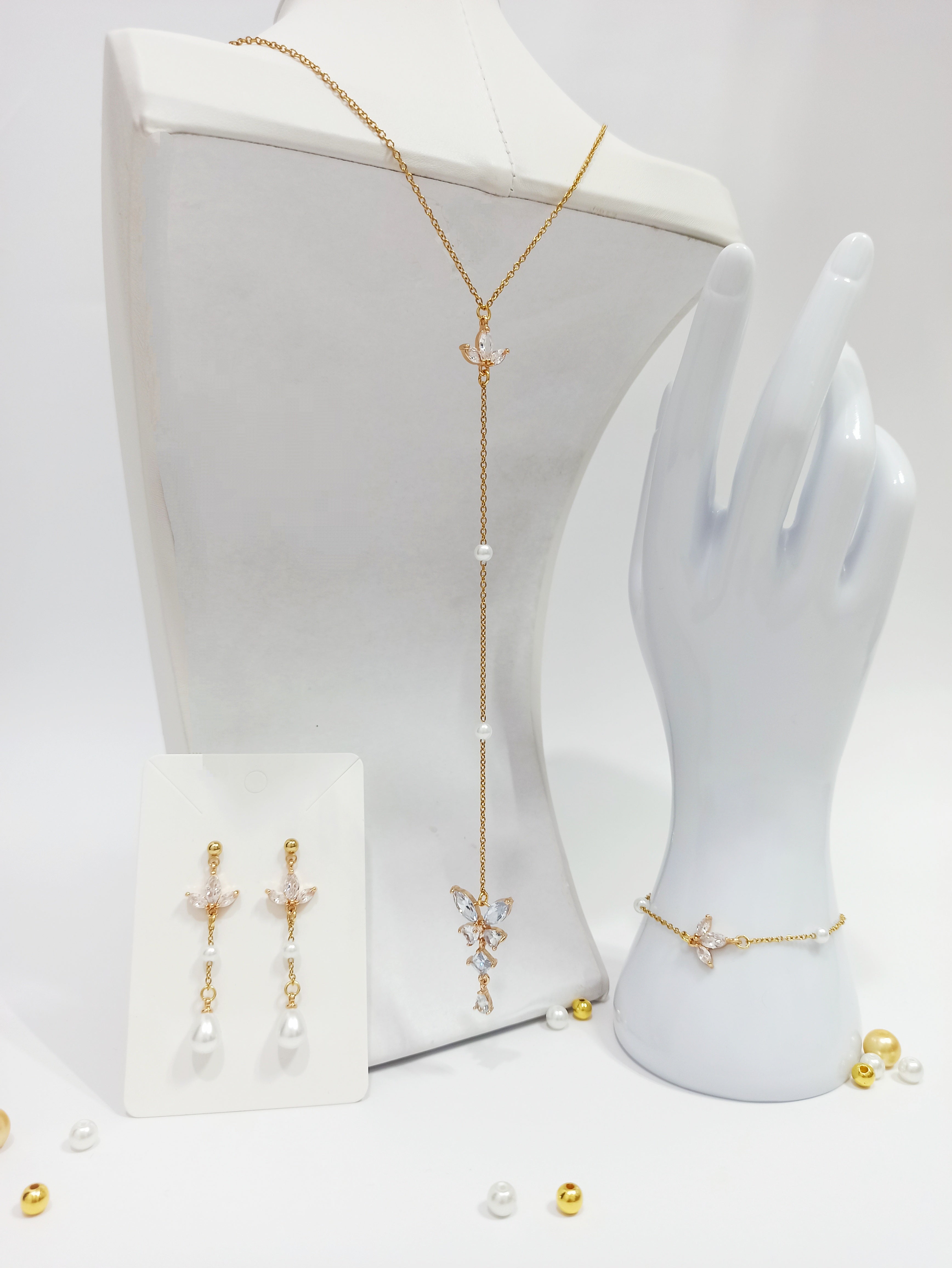 Parure Collier de dos #814