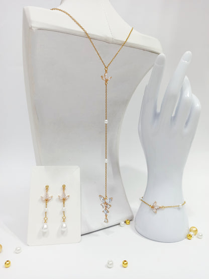 Parure Collier de dos #814