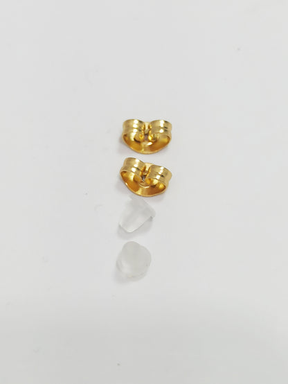 Boucles d'oreilles feuille de ginkgo et perles d'eau douce