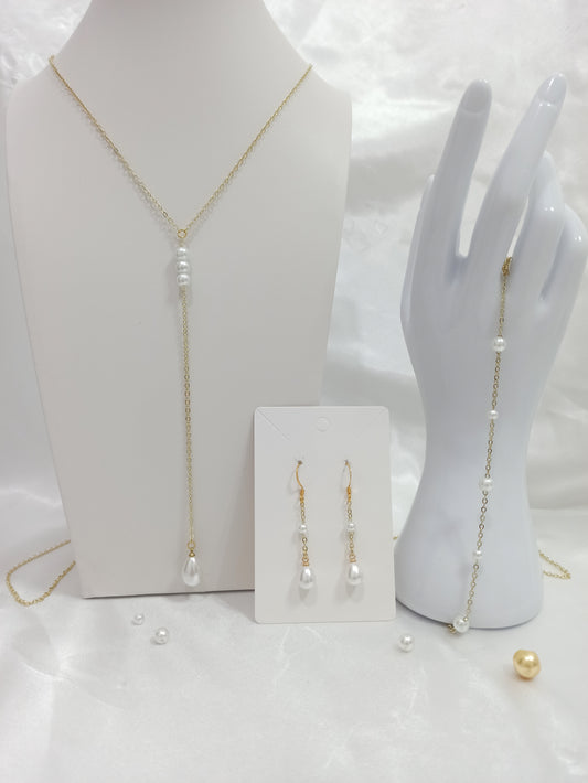 Parure Collier de dos #808