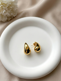 Boucles d'oreilles goutte doré