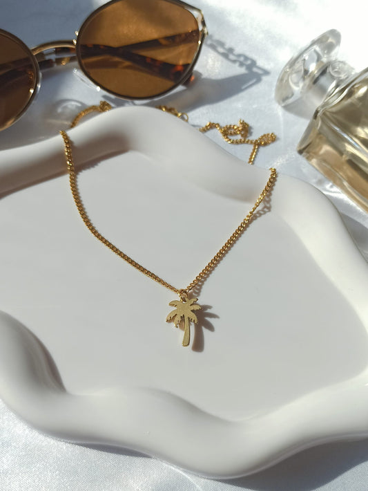 Collier minimaliste Palmier – Bijou intemporel