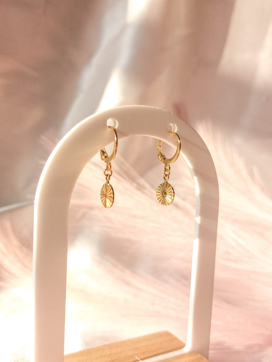 Boucles d'oreilles Disque