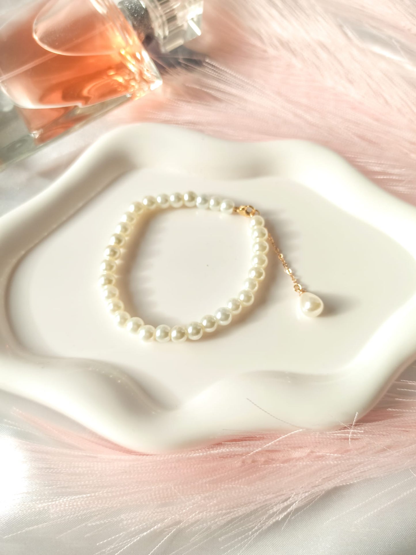 Bracelet de perle pendant