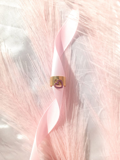 Bague à breloques violette ~plusieurs variantes~