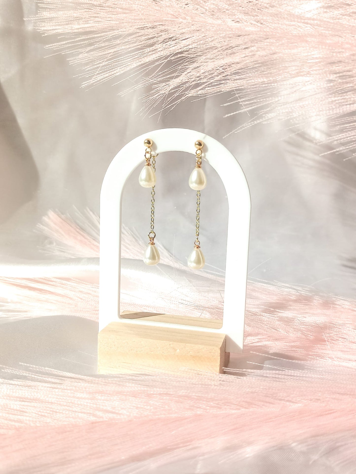 Boucles d'oreilles 2 en 1