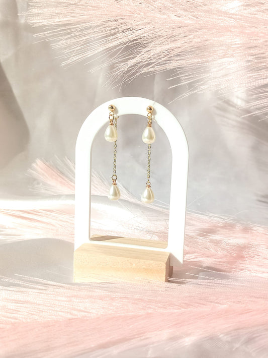 Boucles d'oreilles 2 en 1