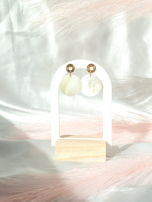 Boucles d'oreilles Disque
