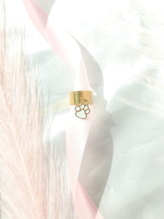 Bague à breloque Patte ~différentes couleurs~