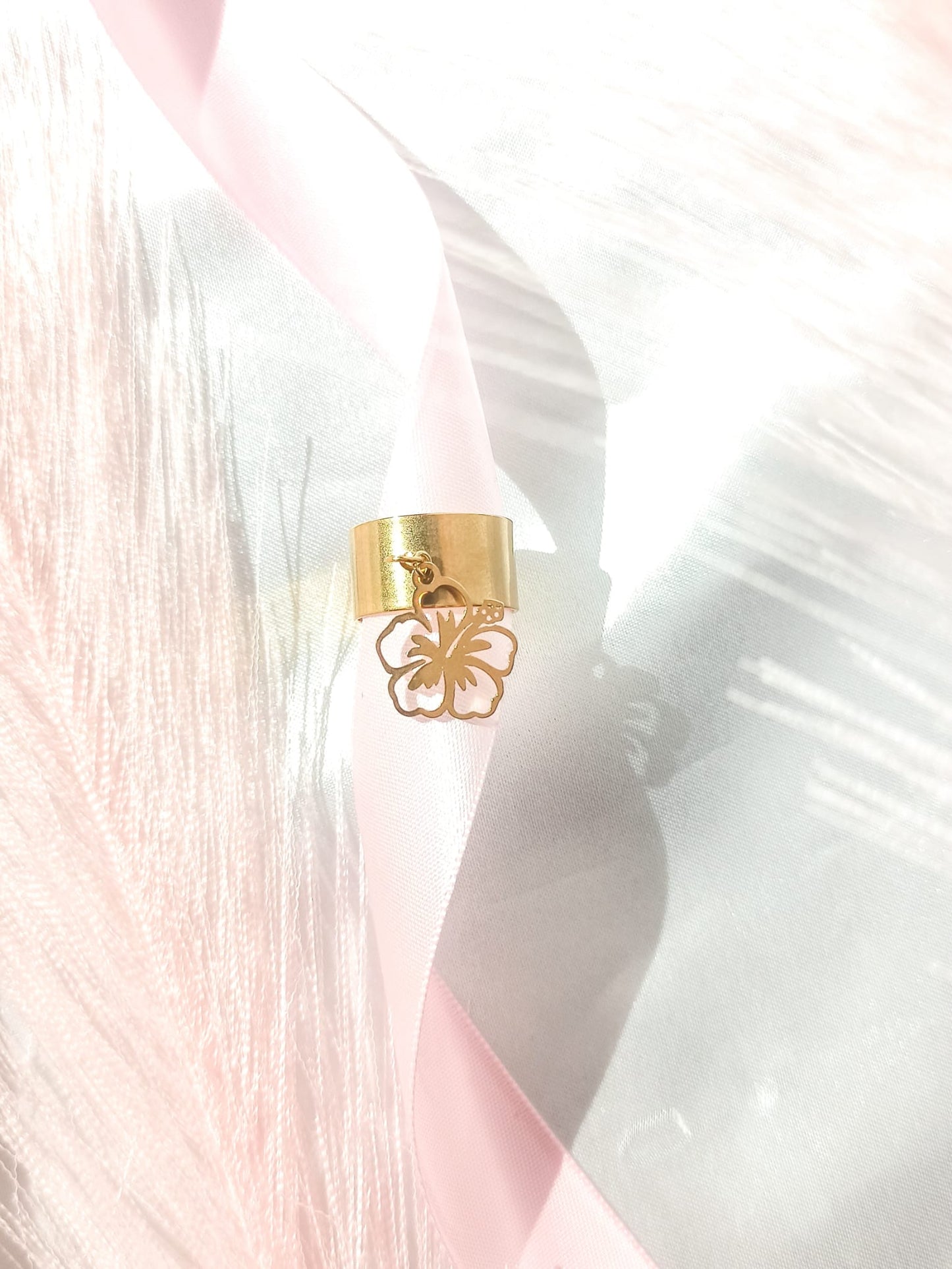 Bague à breloques acier inoxydable ~plusieurs variantes~