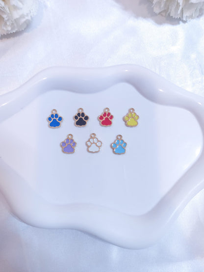 Bague à breloque Patte ~différentes couleurs~