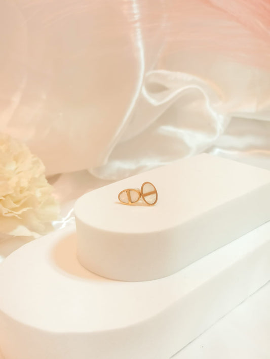 Puce maille marine marbré ~acier inoxydable~