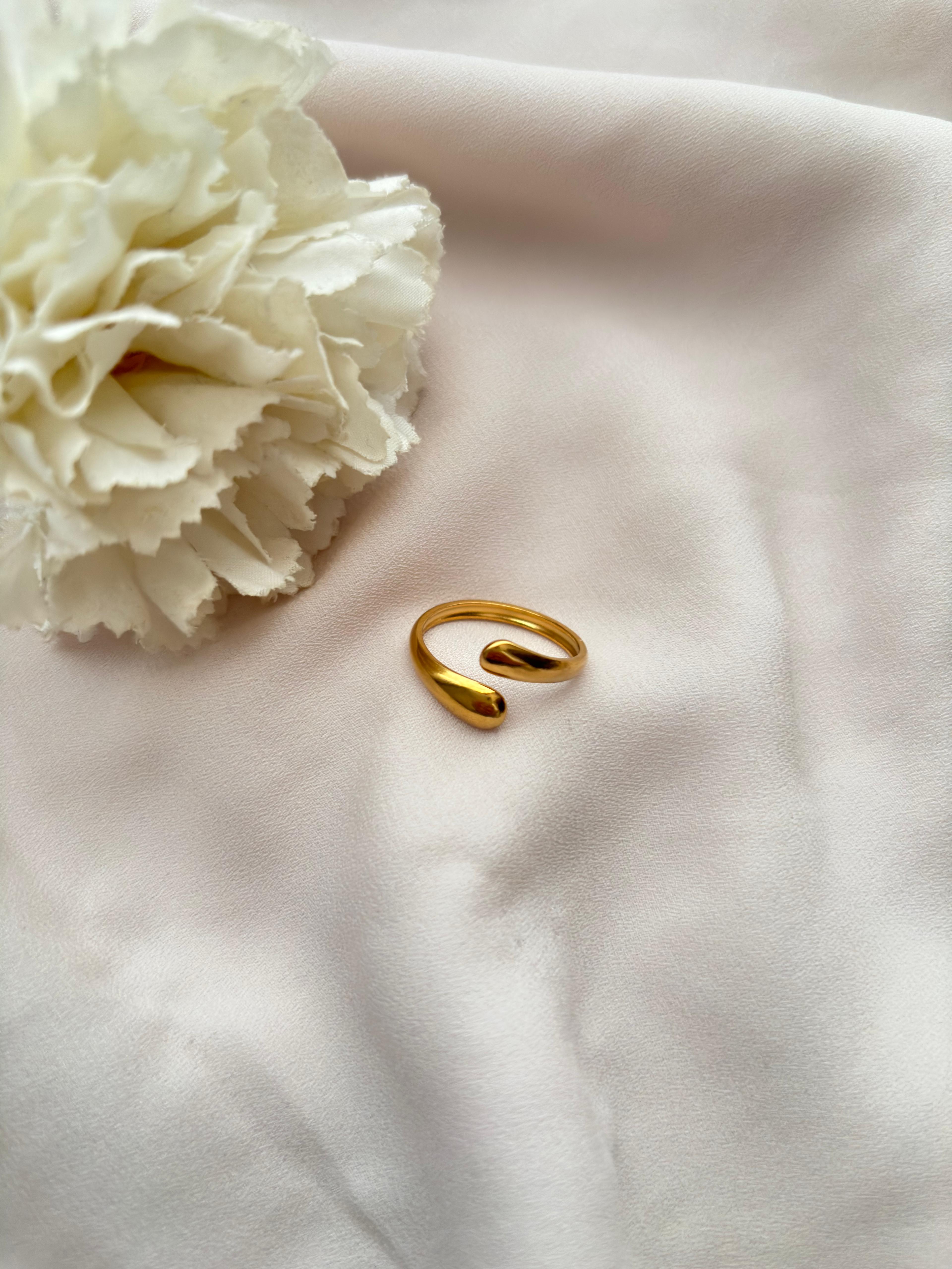 Bague baroque 1 ~acier inoxydable~