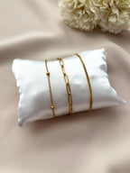 Lot de 3 bracelets ~Acier inoxydable~