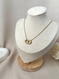 Collier pendentif maille marine ~acier inoxydable~