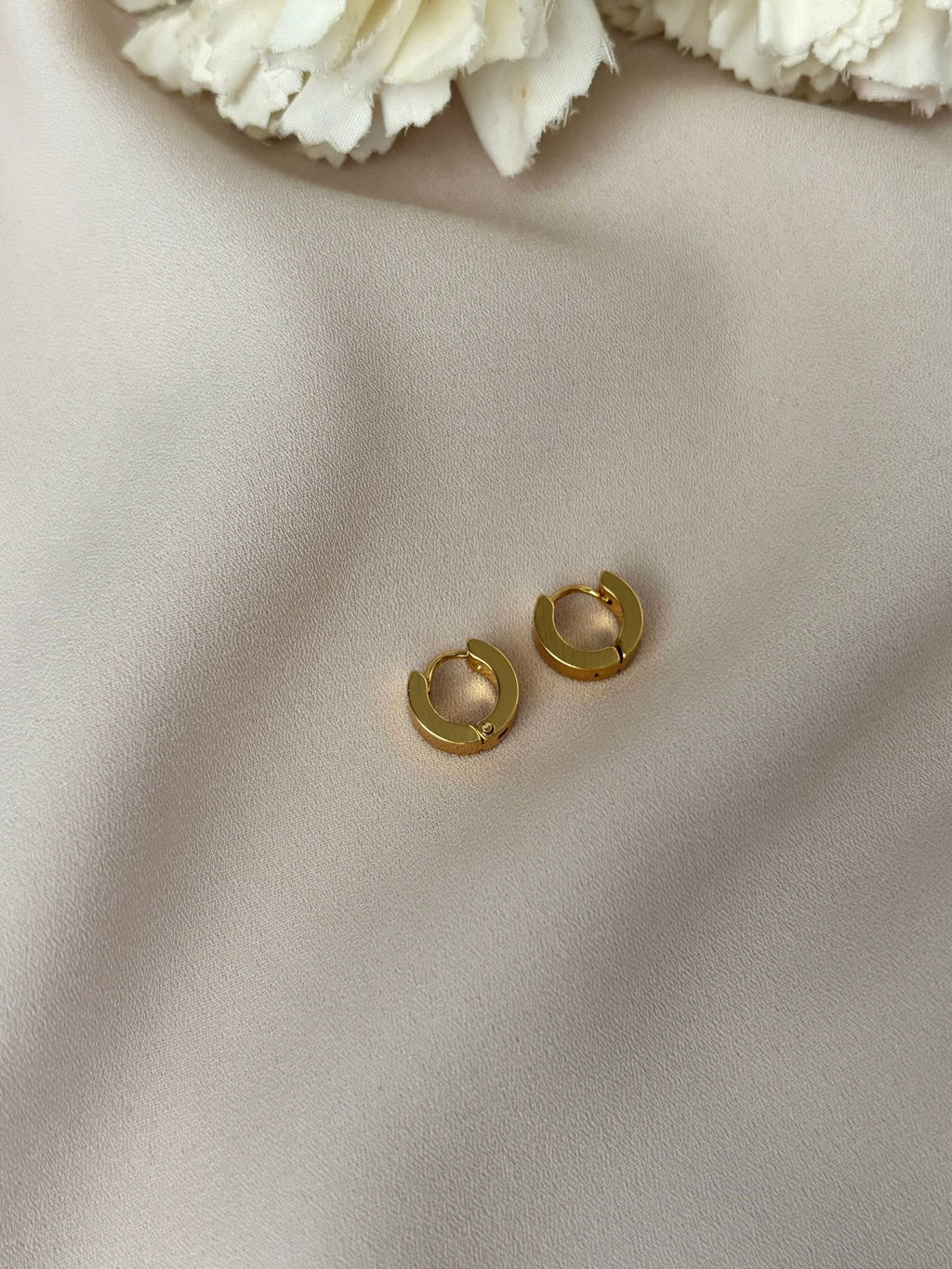 Créole carré taille S ~acier inoxydable~