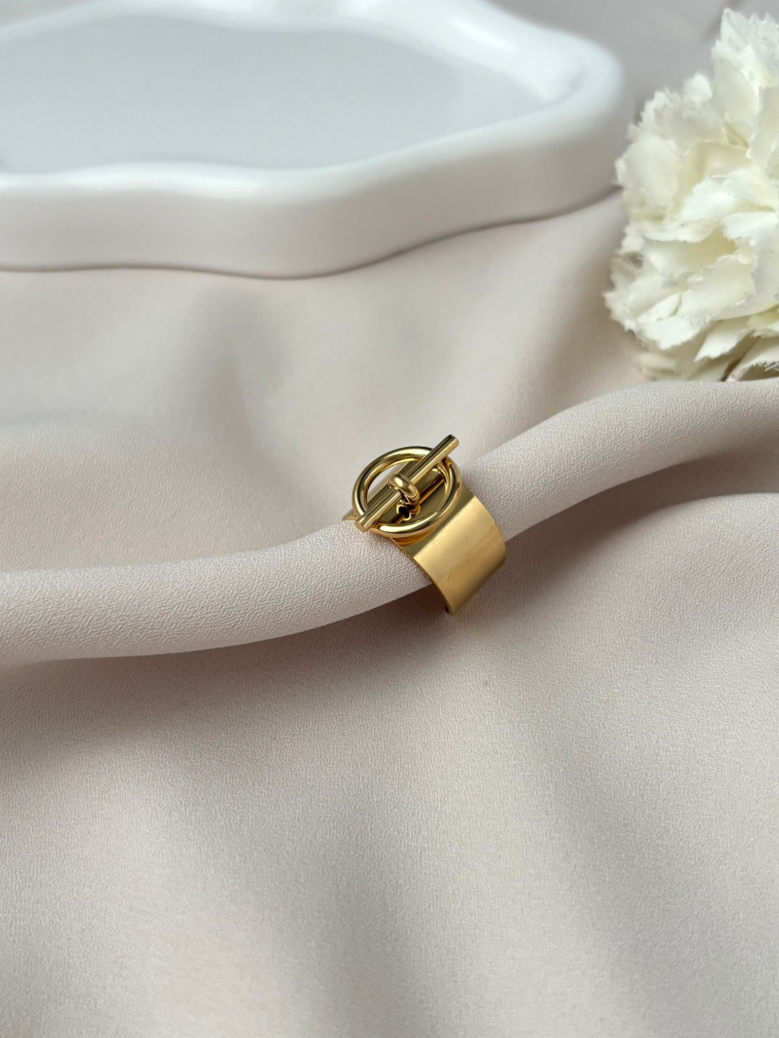 Bague OT petite taille ~acier inoxydable~
