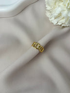 Bague maille marine ~acier inoxydable~