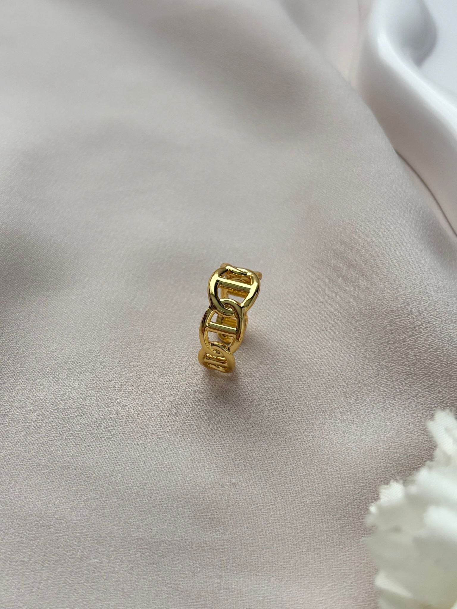 Bague maille marine ~acier inoxydable~