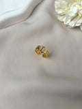 Bague maille marine ~acier inoxydable~