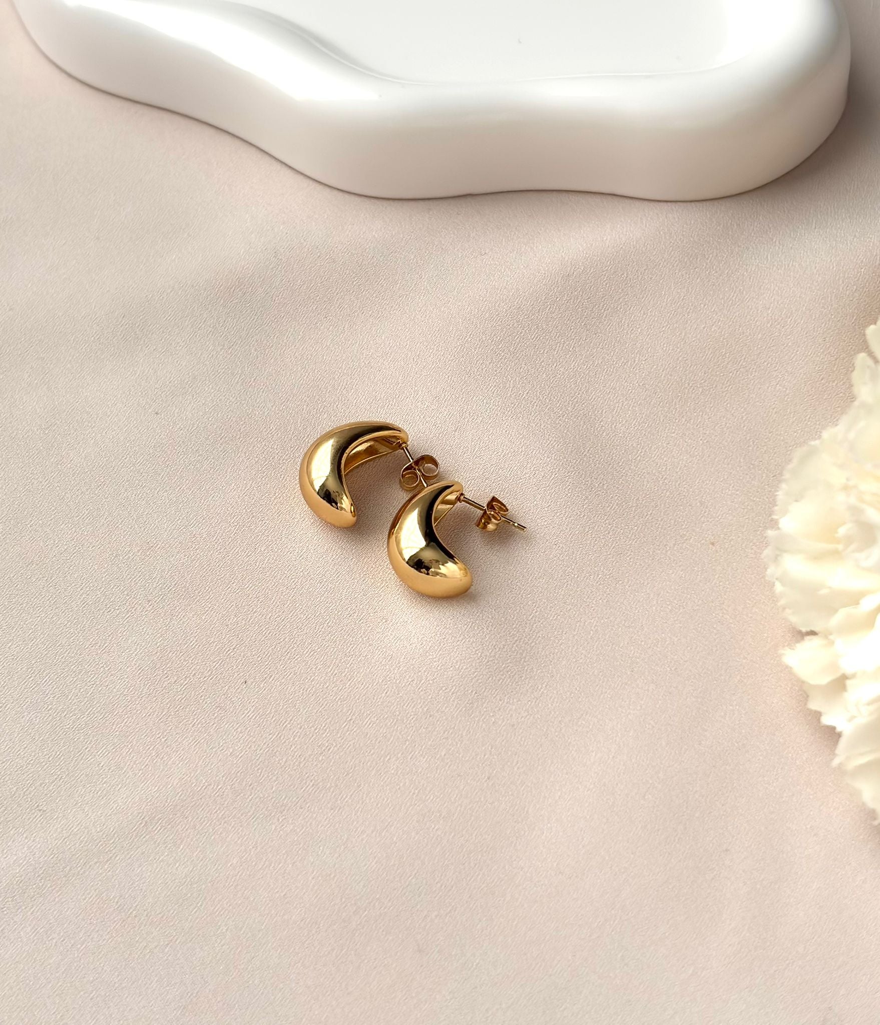 Boucle d'oreilles goutte ~acier inoxydable~