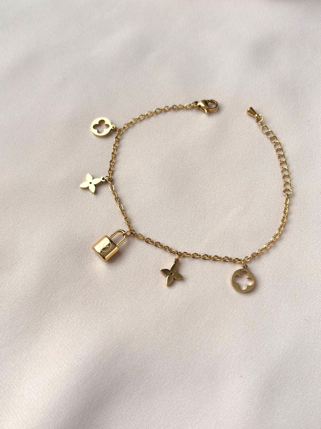 Bracelet à breloques ~acier inoxydable~