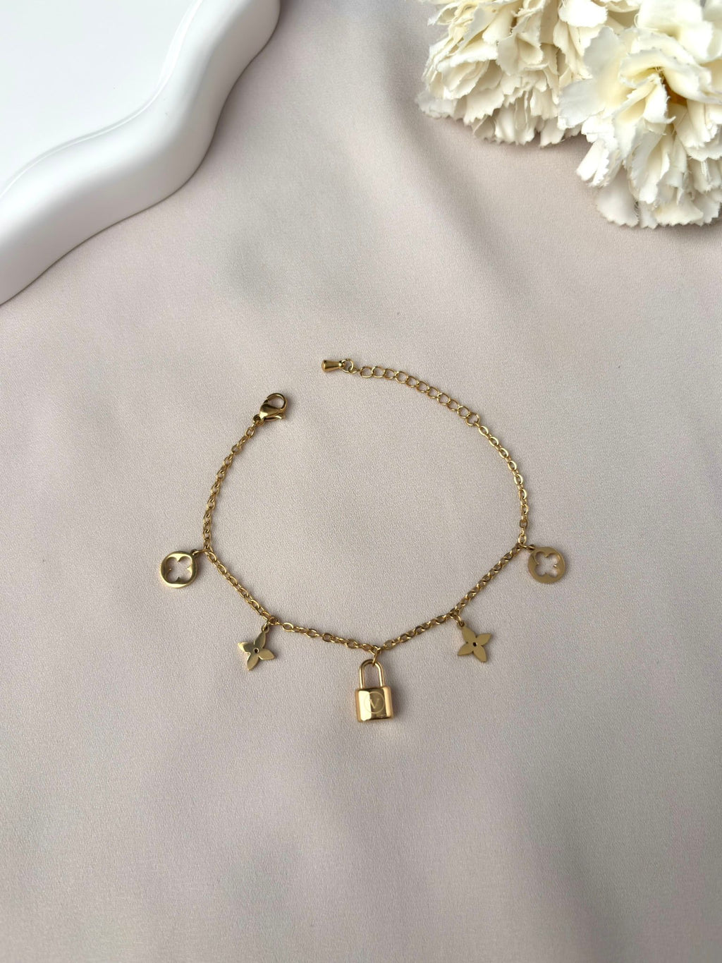Bracelet à breloques ~acier inoxydable~