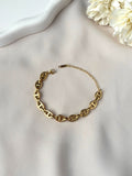 Bracelet Chaîne Maille Marine Femme en Acier Inoxydable