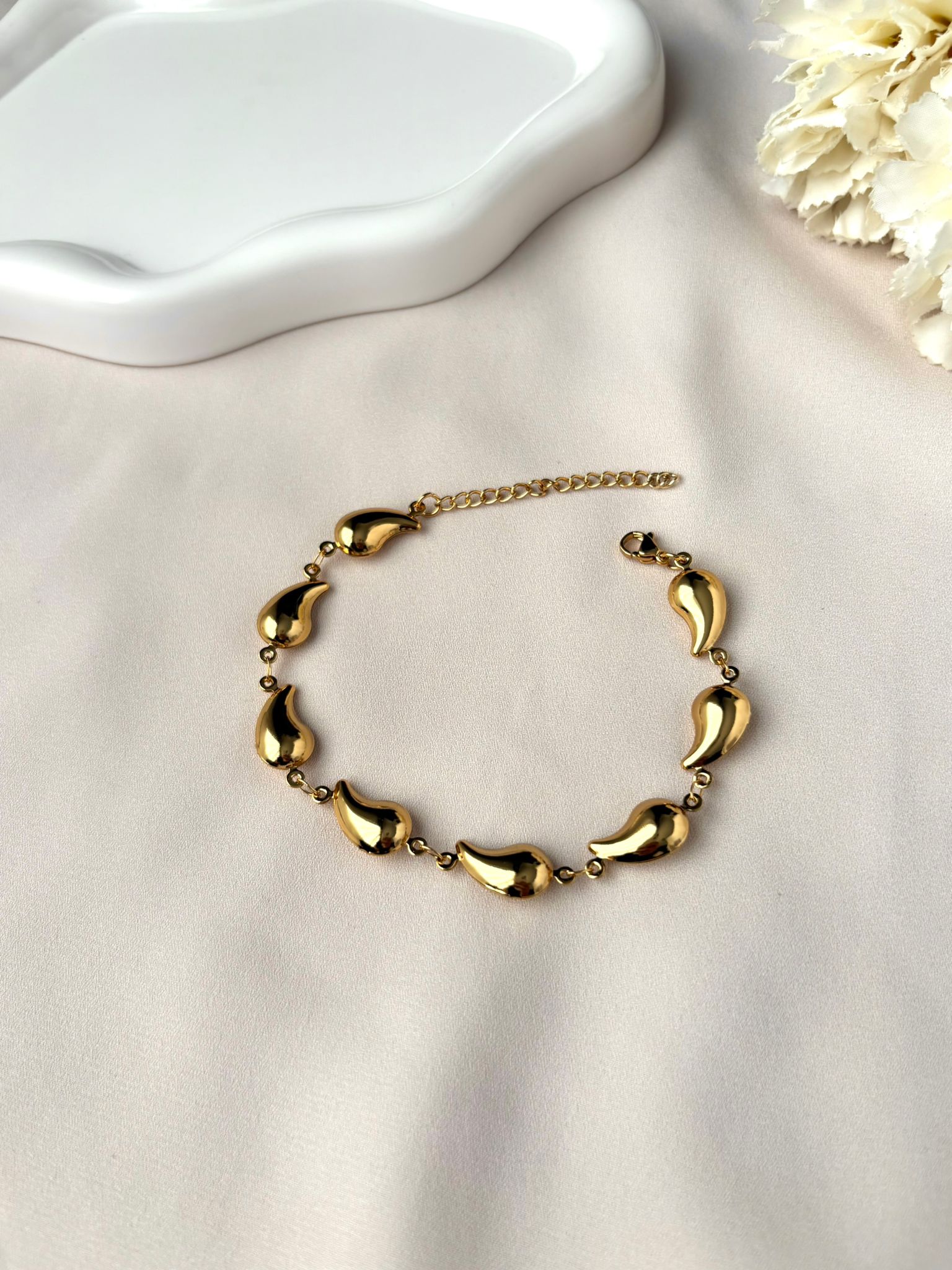 Bracelets gouttes ~acier inoxydable~