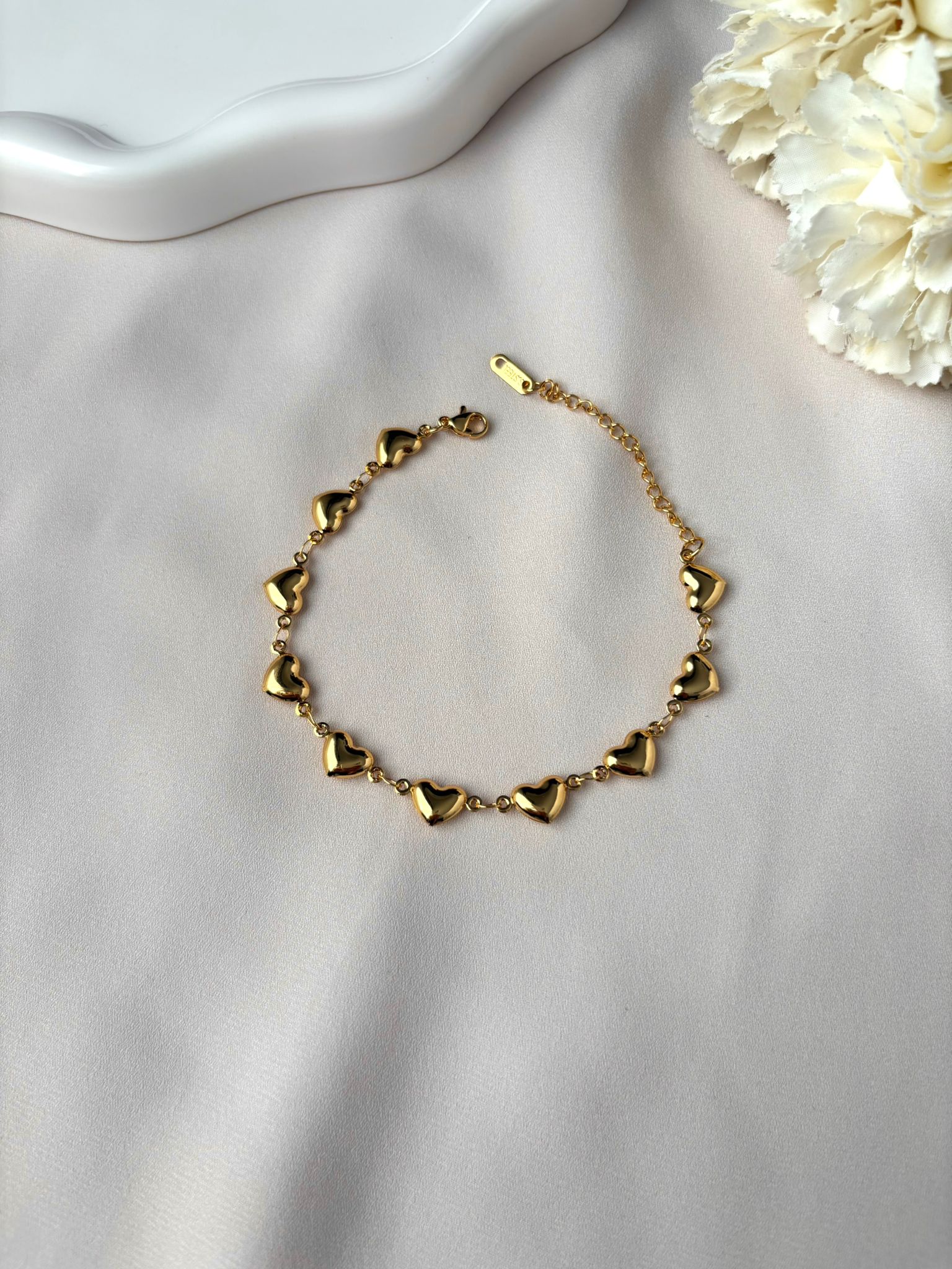 Bracelets coeurs ~acier inoxydable~
