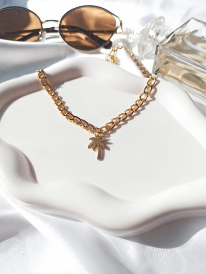 Collier minimaliste Palmier – Bijou intemporel