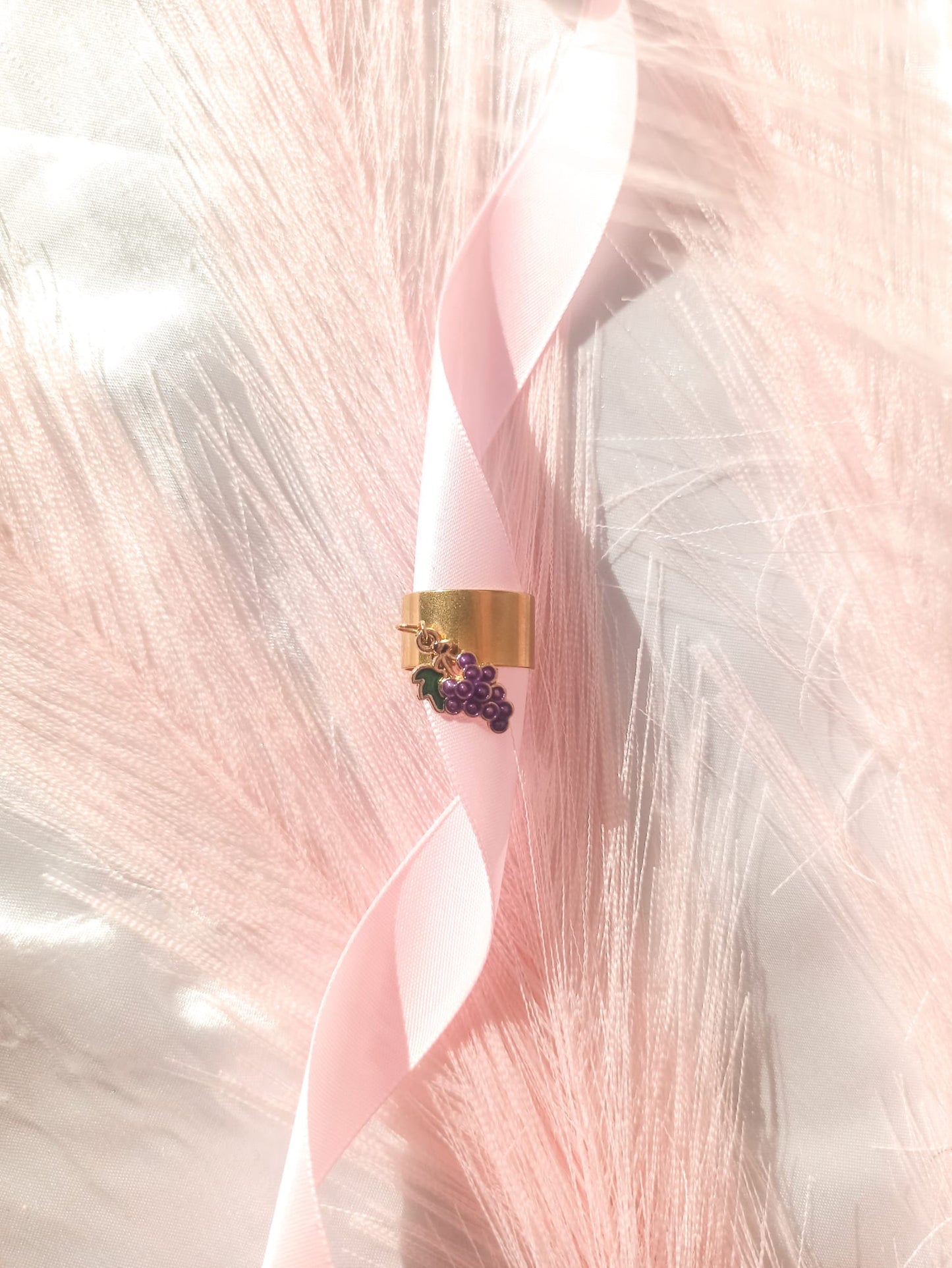 Bague à breloques violette ~plusieurs variantes~