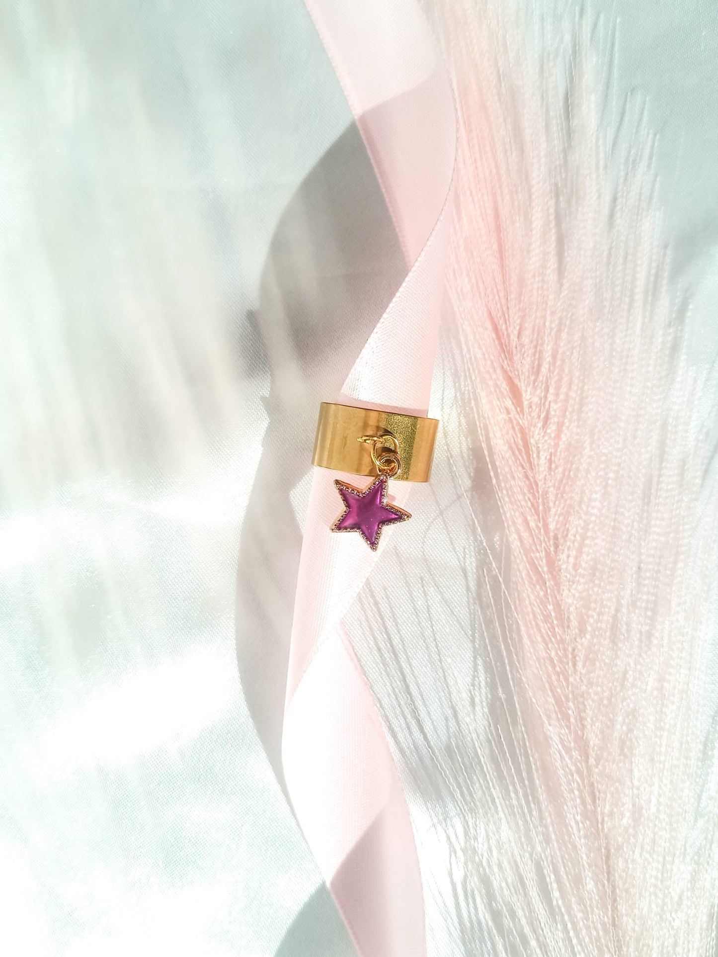 Bague à breloques violette ~plusieurs variantes~