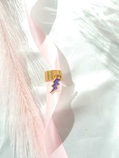 Bague à breloques violette ~plusieurs variantes~