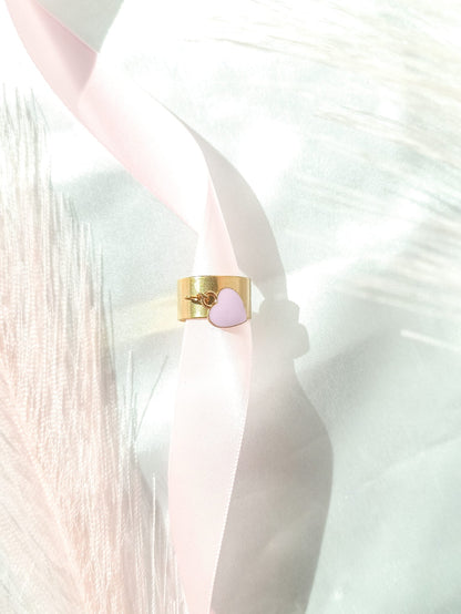 Bague à breloques violette ~plusieurs variantes~