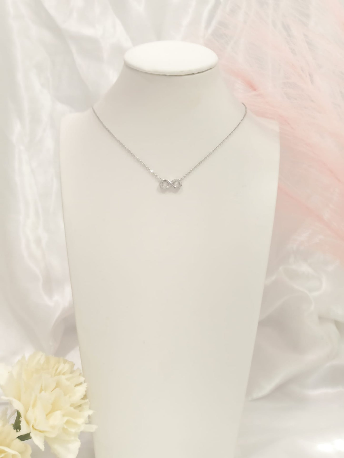 Collier infinity ~acier inoxydable~