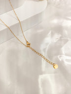 Collier à breloques maille marine ~acier inoxydable~