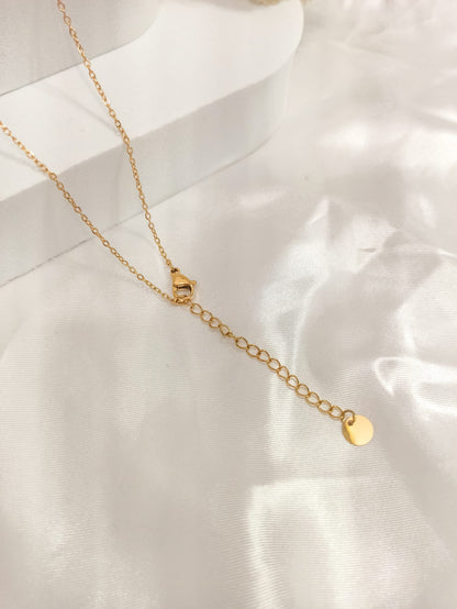 Collier à breloques maille marine ~acier inoxydable~