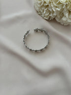 Bracelet fleur ~acier inoxydable~