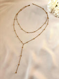 Collier Y double ~Acier inoxydable~
