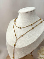 Collier Y double ~Acier inoxydable~