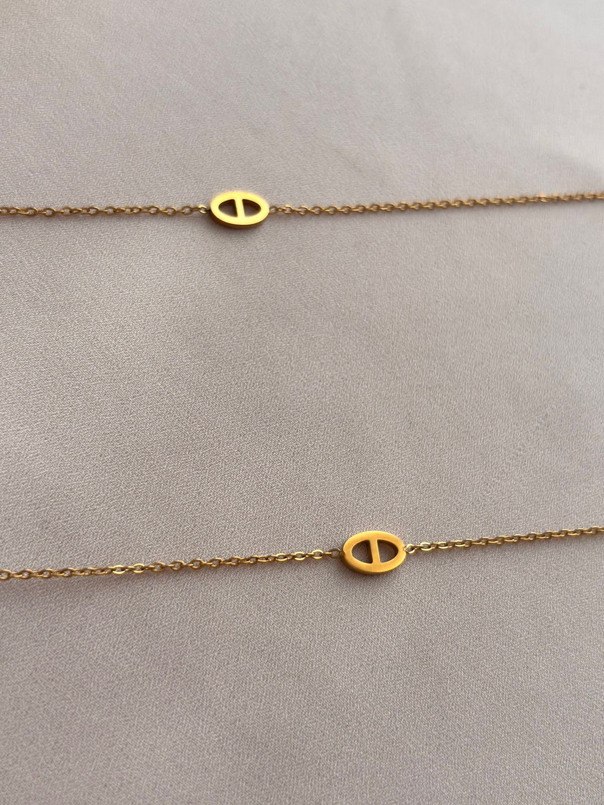 Sautoir Maille Marine Femme en Acier Inoxydable