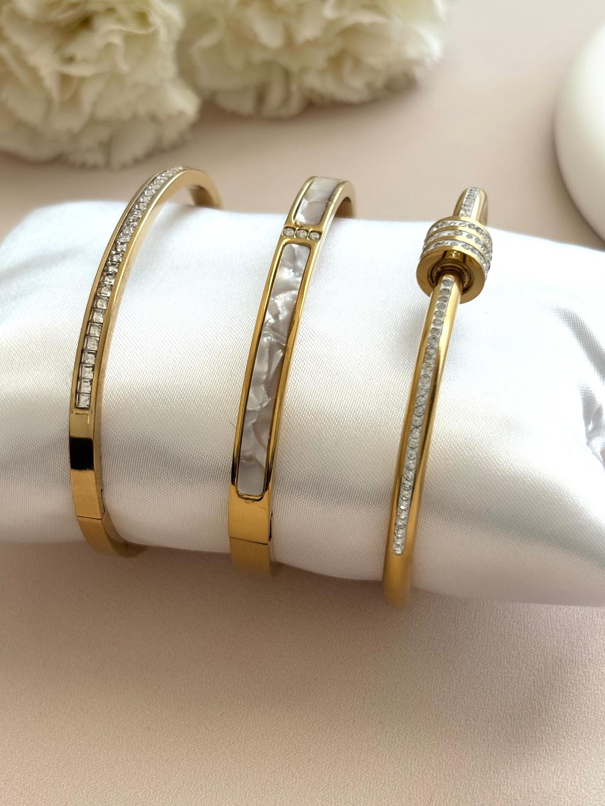 Lot 3 bracelets luxury édition