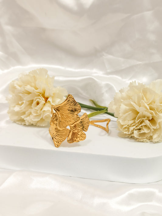 Bracelet fleur ginkgo