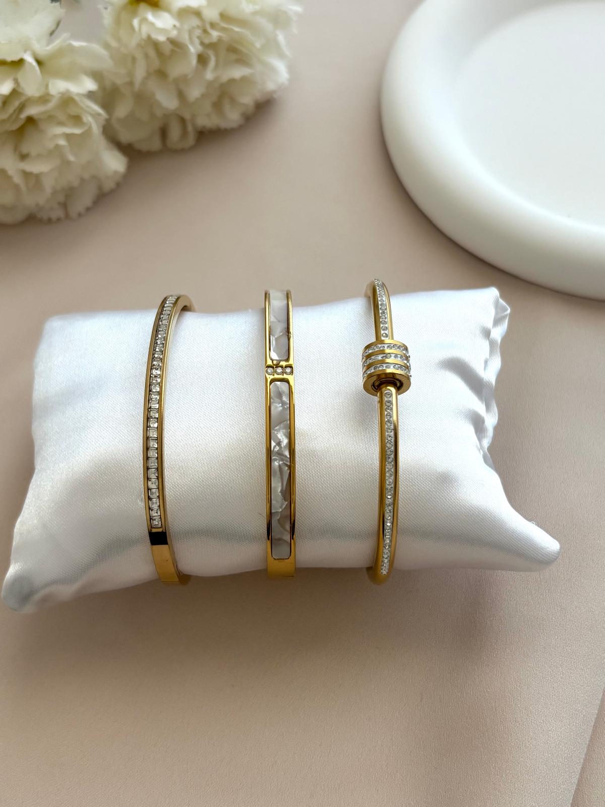 Lot 3 bracelets luxury édition