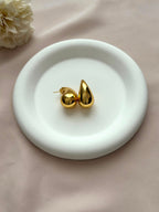 Boucles d'oreilles goutte doré (3 tailles)